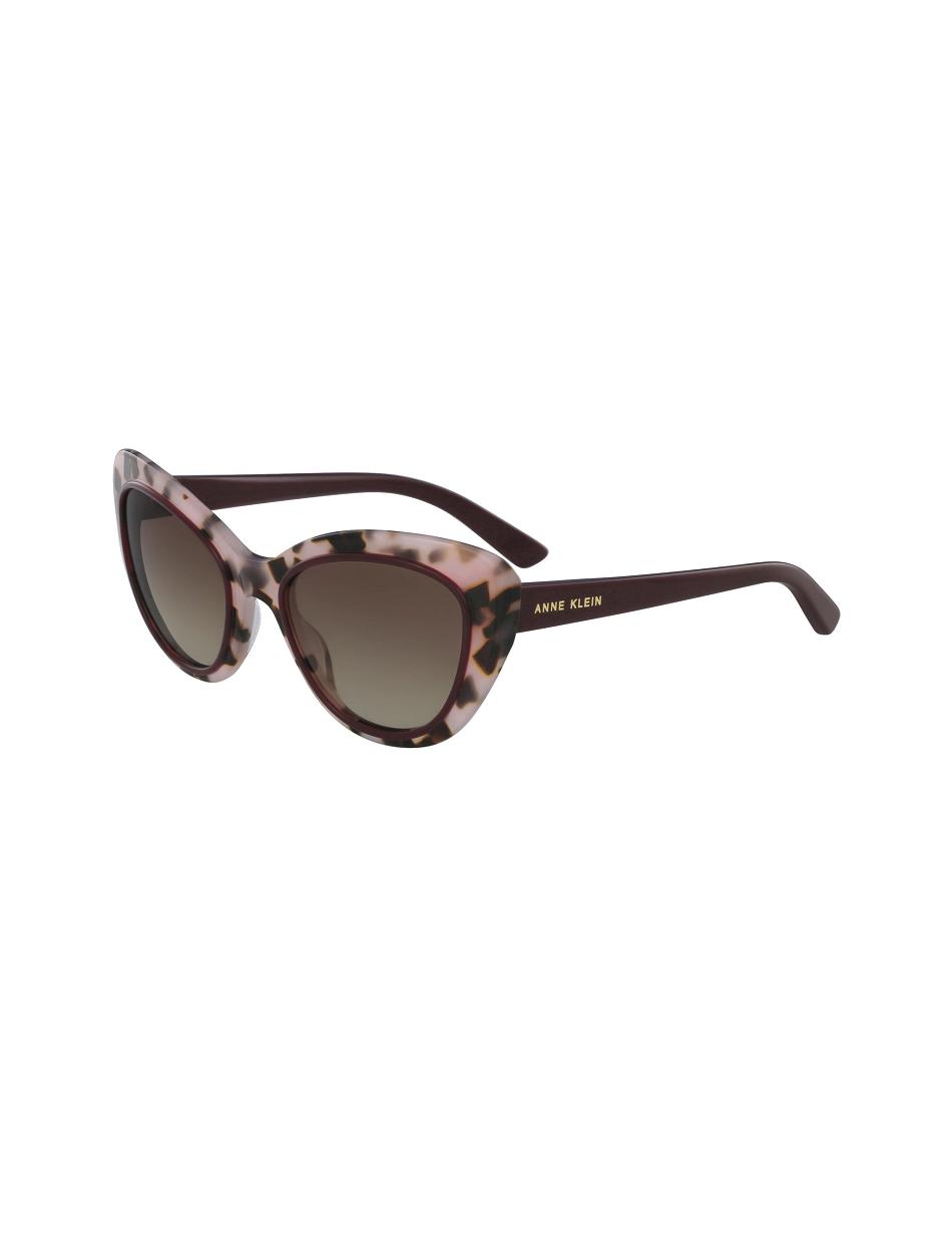 Taille étroite Anne Klein Tortoise Two-Tone Cat-eye Sunglasses   | DQY-6800776